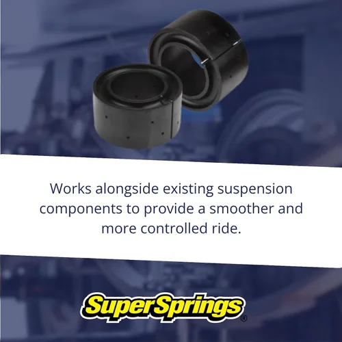 Vista 3 de SuperSprings CSS-1195 SumoSprings de resorte para diversas aplicaciones Altura de pared interior de 1.95 pulgadas, negro