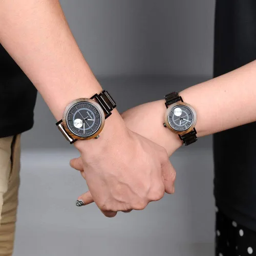 Vista 4 de BOBO BIRD Relojes de pulsera de cuarzo de moda para mujer con estilo casual