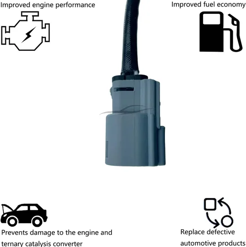 Vista 8 de Dropwater Under Downstream O2 Sensor de oxígeno compatible con Ford C-Max Escape FusIon Transit Connect 2L 2.5L, reemplaza #234-4578 DY1203 Under