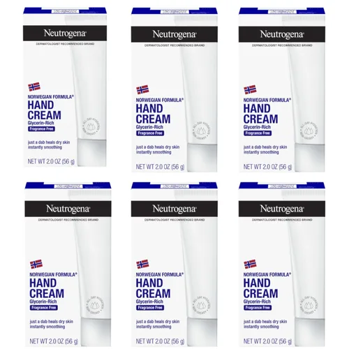 Vista 10 de Neutrogena Formula Noruega Crema de manos, sin fragancia, 2 onzas., paquete de de 1