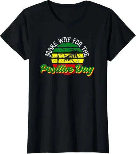 Vista 9 de Haz paso para el día positivo Rasta Rastafari Reggae - Camiseta de música, Negro, S