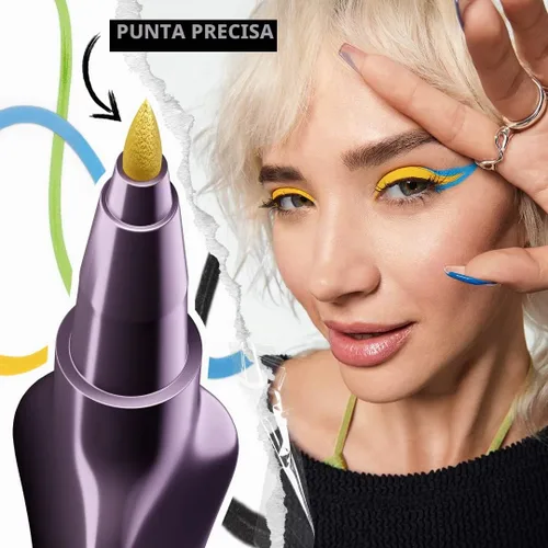 Vista 9 de Urban Decay 24/7 Inks Easy Ergonomic Liquid Eyeliner Pen - Vibrant Liners