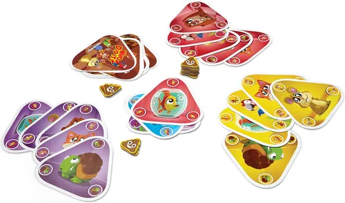 Vista 3 de Blue Orange Juegos ¿Quién lo hizo? Juego de cartas familiar, marrón