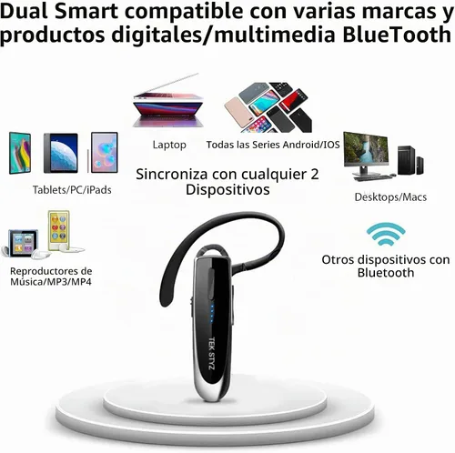 Vista 5 de Auriculares Bluetooth 5.3 compatibles con Samsung Galaxy S25 S24 S23 S22 S21 S20/Edge/FE/+/Plus/Ultra Editions Z Flip6 Fold6/5/4/3/2 IPX5 Micrófonos