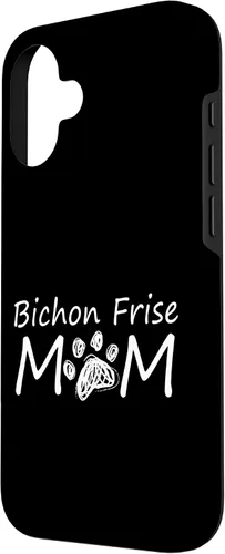 Vista 2 de iPhone 16 Bichon Frise Mom Owner Breed Dog Mommy Puppy Mother Mama Case