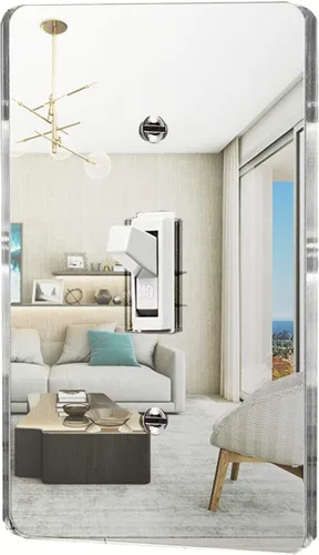 Vista 17 de 1 Pieza Placas de Interruptor de Luz con Espejo, Cubiertas de Salida de Acrílico, Placas de Pared Duraderas, Placas de Interruptor con Espejo
