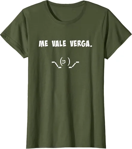Vista 22 de Camisa Chistosa Funny Latin Shirt en español. Camiseta Asphalt Grey