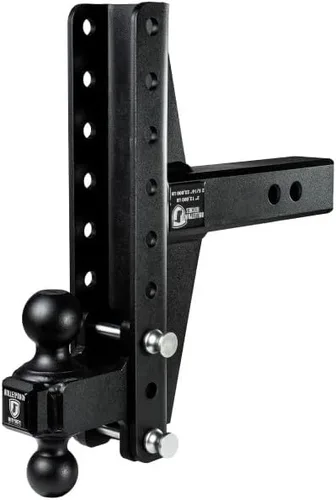 Vista 9 de BulletProof Hitches - Enganche de remolque ajustable resistente de 2.5 pulgadas (clasificación de 22,000 lb.) - Enganche de remolque