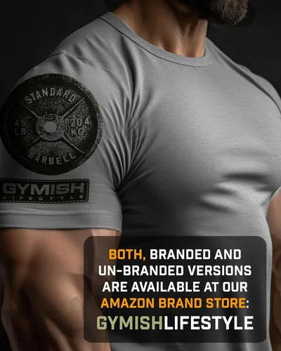 Vista 5 de Camisa de gimnasio con placa de calavera, camiseta de calavera de peso muerto para hombre