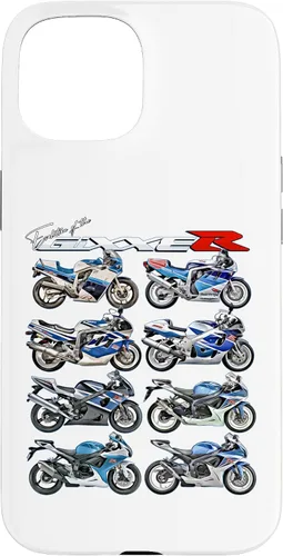 Vista 6 de Gixxer, Evolution, GSXR, Road Racing, Motocicleta, Motocicleta, Funda de bicicleta para iPhone 17