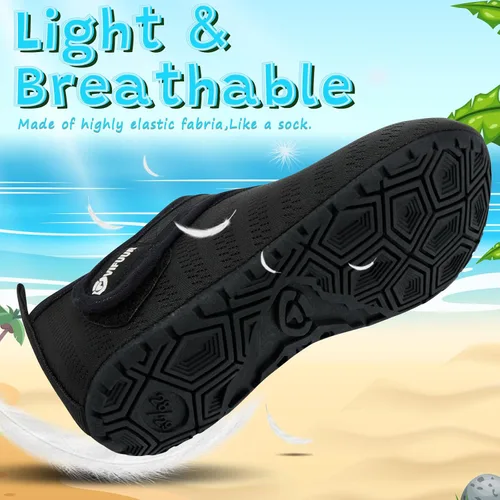 Vista 3 de VIFUUR Kids Water Shoes Girls Boys Quick Dry Aqua Socks for Beach Swim Outdoor Sports