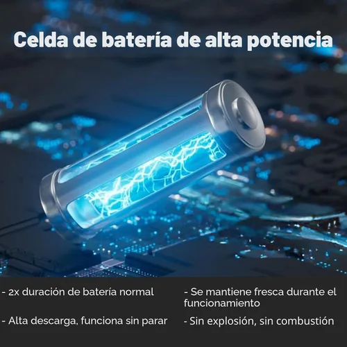 Vista 5 de Paquete de 1 batería de repuesto de capacidad real de 6 AH compatible con herramientas Dewalt de 20 V Max, baterías de 20 voltios compatibles