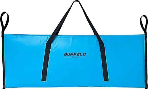 Vista 9 de Bolsa enfriadora térmica Buffalo Gear para peces, 40x18 pulgadas 48x18 pulgadas, a prueba de fugas, bolsa portátil impermeable, mantiene el hielo