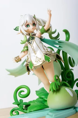 Vista 3 de Nahida Figura 1/7 Lesser Lord Kusanali 19CM Juego Personaje PVC Modelo Juguete
