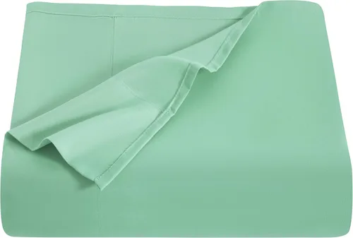 Vista 20 de NTBAY - Sábana encimera de microfibra, ultrasuave y antiarrugas, resistente a las manchas y a la decoloración Soft Brushed Microfiber Top Sheet