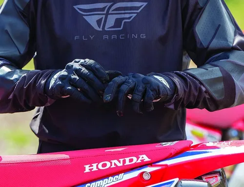 Vista 3 de Guantes Fly Racing Patrol XC Lite para todoterreno y bicicleta de montaña - Guantes protectores para bicicleta de tierra, MTB y motocicleta