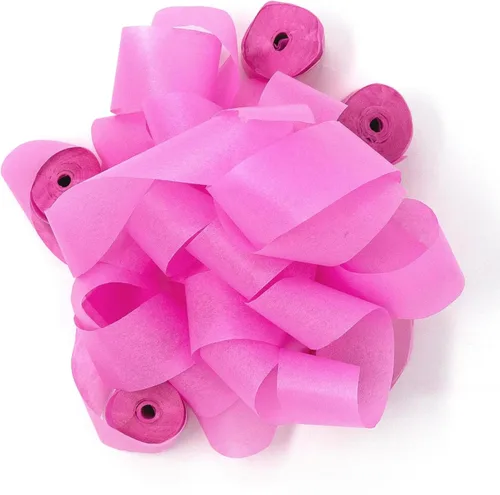 Vista 10 de Ultimate Confetti - Serpentinas de papel de seda azul bebé - 20 rollos (1" x 30')