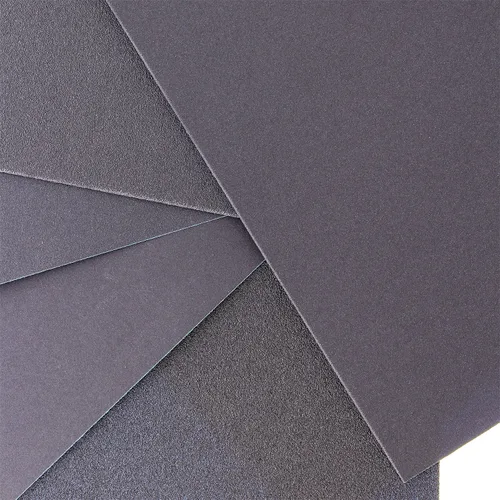 Vista 4 de Dura-Gold Hojas de papel de lija húmedas o secas de 5-1/2 x 9 pulgadas, variedad de grano 150, 220, 320, 400, 600 (5 cada una, 25 en total) - Lijado