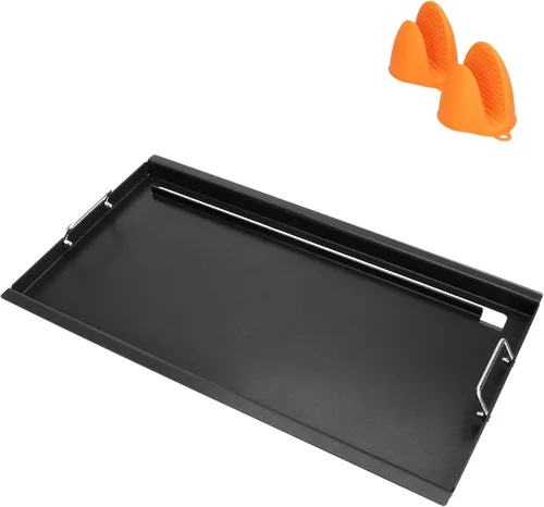 Vista 11 de DELSbbq Plancha de tamaño completo de 17" para parrillas de gas Charbroil