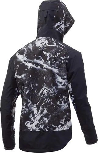 Vista 3 de HUK Chaqueta impermeable para hombre Torurnament a prueba de viento y agua