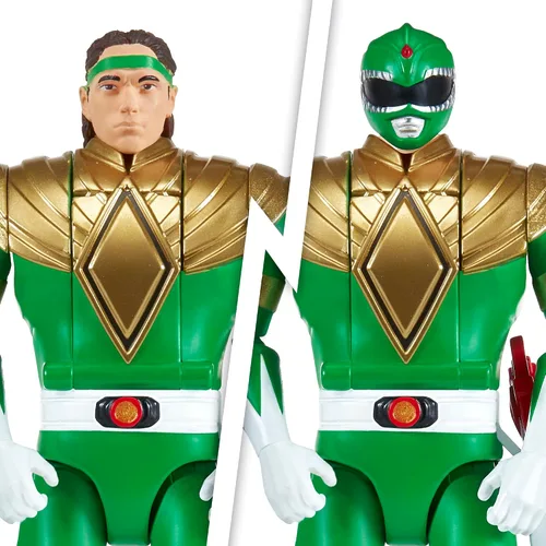 Vista 3 de Power Rangers Re-Ignition - Figura de acción de 6 pulgadas Auto Morphin, Green Ranger