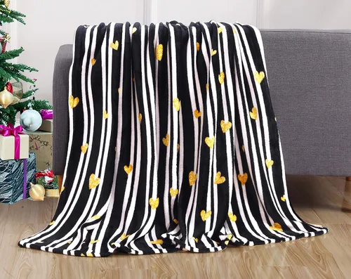 Vista 46 de Elegant Comfort - Manta de vellón muy suave y aterciopelada, con estampado navideño, a cuadros escoceses, de 50 x 60 pulgadas (búfalo negro)