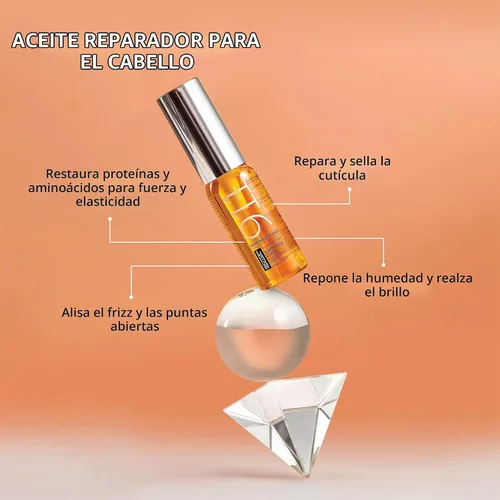 Vista 4 de Biotop Professional Aceite de quinoa 911 para reparación del cabello, protector térmico + tratamiento acondicionador profundo, ampollas