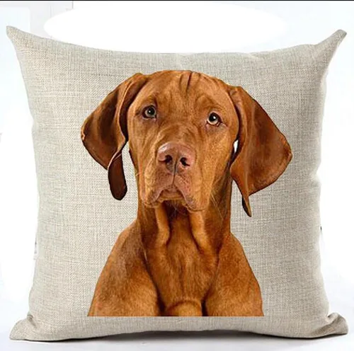 Vista 7 de Juego de 4 fundas de cojín decorativas de lino y algodón con fondo negro de perro carlino inglés de 18 x 18 pulgadas