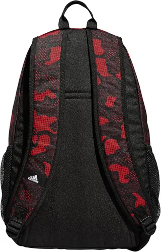 Vista 5 de adidas Mochila Foundation 6, Nomad Digi Camo Vivid Red-blackBlackSilver Metallic, talla única , Mochila Foundation 6