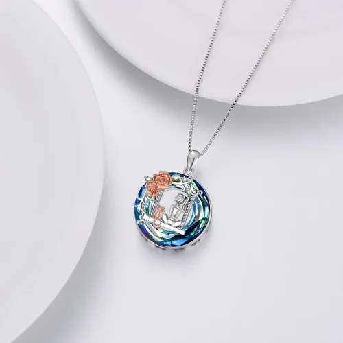 Vista 6 de ButterflyDragonfly Necklace 925 Sterling Silver DragonflyButterfly Gifts for Women Dragonfly Butterfly Pendant Jewelry Gifts for Women Mom Wife
