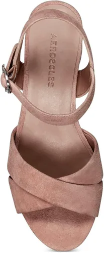Vista 4 de Aerosoles Sandalia de tacón elegante para mujer, Rosa (Blush)