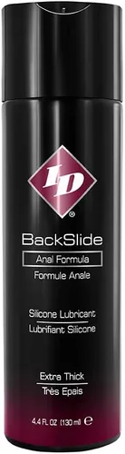 Vista 6 de ID Backslide - Lubricante personal - Lubricante anal, silicona, botella de 1 onza líquida