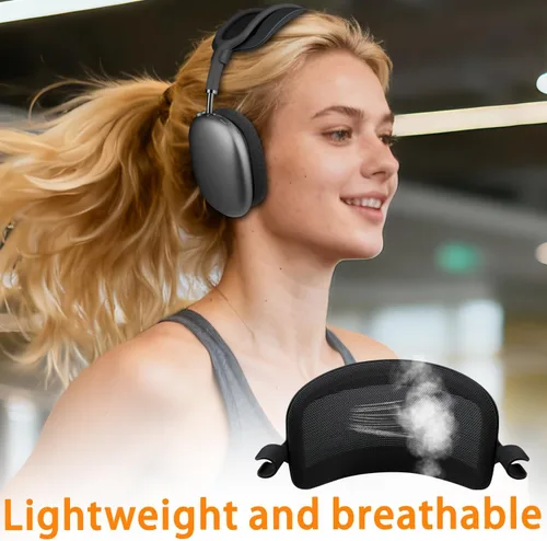 Vista 4 de SOULWIT Almohadilla de alivio de presión con diadema para AirPods Max, protector ergonómico y ligero mejorado para la cubierta de la correa
