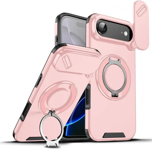 Vista 41 de Dteck Funda para iPhone 16 de 6.1 pulgadas 2024, funda de piel sintética con cierre de botón magnético, ranuras para tarjetas de crédito, función