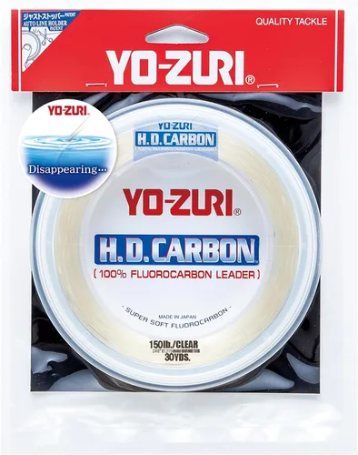 Vista 16 de Yo-Zuri H.D. Línea líder de fluorocarbono de 30 yardas Multi