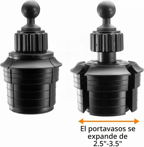 Vista 6 de iBOLT Soporte de portavasos personalizado: selecciona tu dispositivo/longitud de brazo