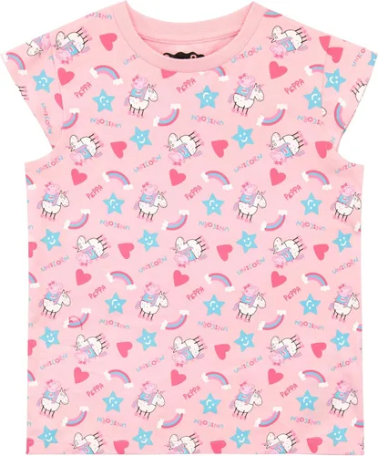 Vista 3 de Peppa Pig Vestido y camiseta de unicornio para niña