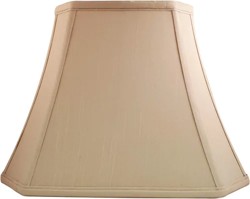Vista 2 de Royal Designs, Inc. Pantalla de Lámpara Rectangular con Esquinas Cortadas, DBS-710-11BG, 6 x 11 x 8, Beige