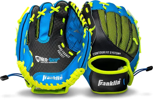 Vista 2 de Guantes Franklin Sports con agarre, para T-ball (9.0 pulgadas)
