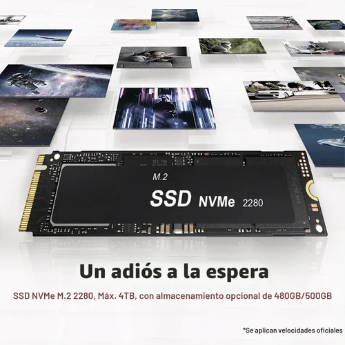 Vista 5 de Mini PC Beelink SER5, AMD Ryzen 5 5500U (6C/12T, hasta 4.0GHz), 16G DDR4 RAM 500GB M.2 2280 NVMe SSD, Mini Computadora Compatible con Triple