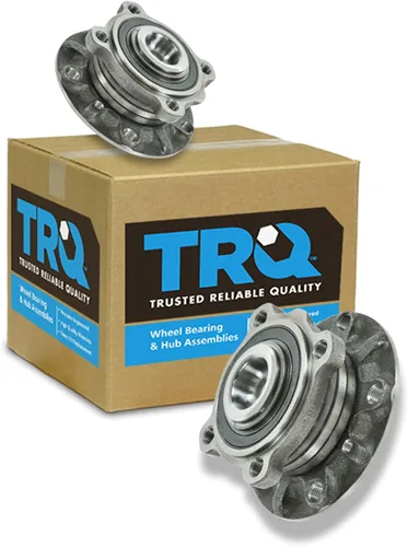 Vista 159 de Conjunto de rodamiento de rueda delantera de 2 piezas y buje TRQ Compatible con Pontiac Solstice 2006-2009 Saturn Sky 2007-2010