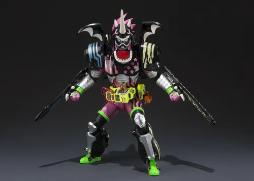 Vista 7 de Bandai Tamashii Nations S.H. Figuarts Kamen Rider Ex-Aid Hunter Acción Gamer Nivel 5 "Kamen Rider Ex-Aid" Figura de acción