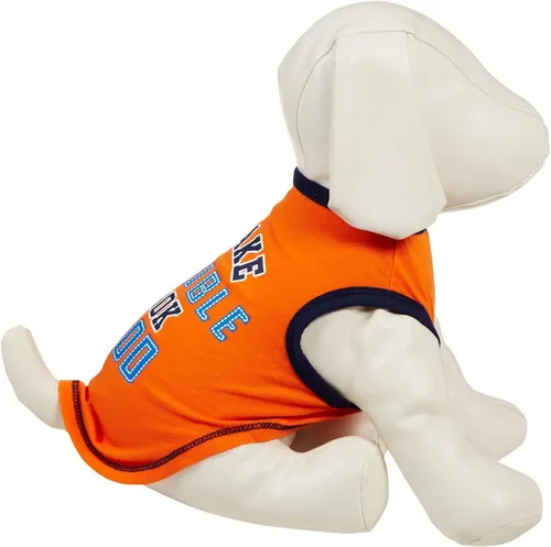 Vista 2 de I Make Trouble Look Good - Camiseta sin mangas para perro, naranja, talla XS