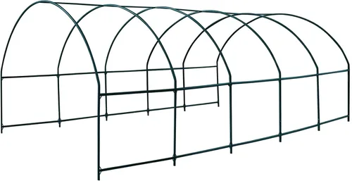 Vista 11 de Marco de arco de soporte de jardín grande de varios tamaños para plantas trepadoras, pérgola para flores/frutas/verduras