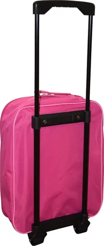 Vista 3 de Disney Junior Minnie Mouse - Maleta plegable con ruedas de 15.0in, equipaje con ruedas