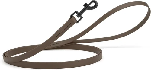 Vista 80 de Dogline Biothane - Correa impermeable para perro, tejido de nailon con revestimiento fuerte, con herrajes negros, a prueba de olores, fácil