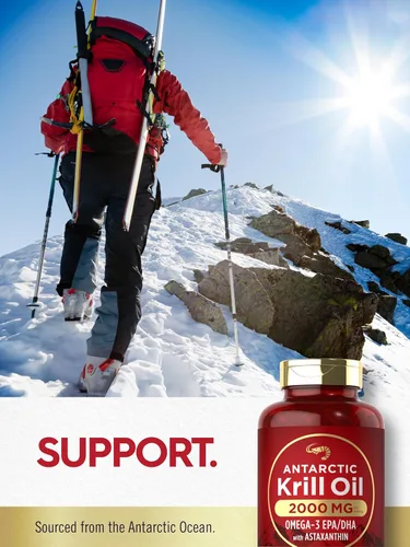 Vista 9 de Carlyle Aceite de krill antártico 2000mg 120 cápsulas blandas Máxima