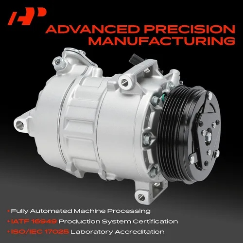 Vista 3 de A-Premium Compresor de aire acondicionado de CA con embrague compatible con Chevrolet Malibu 1.5L 2016-2022