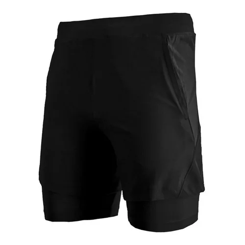 Vista 2 de Pantalones Cortos Deportivos para Hombre Joluvi Best Running Negro