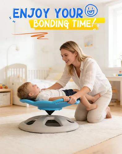 Vista 7 de Silla giratoria FERUERW para niños autistas con asa, productos sensoriales Sensory Toy Gifts for Children with ADHD/Autism, 220LBS